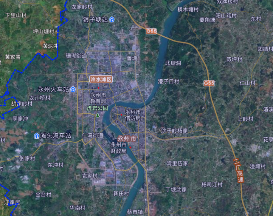 湖南省永州市地级市的名称原本是镇，著名的零陵却只是普通市辖区